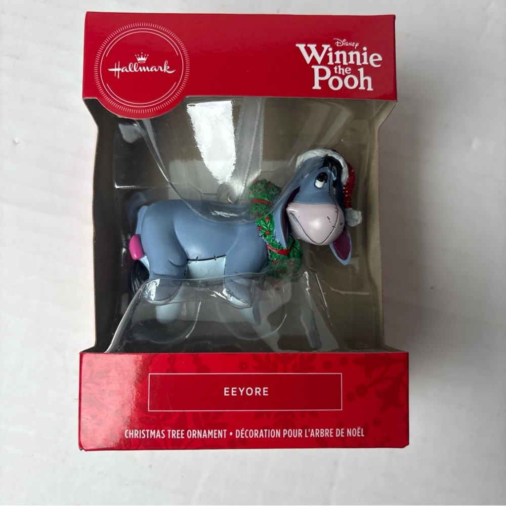 Hallmark Eeyore Disney Christmas Tree Ornament Winnie The Pooh Collectible New